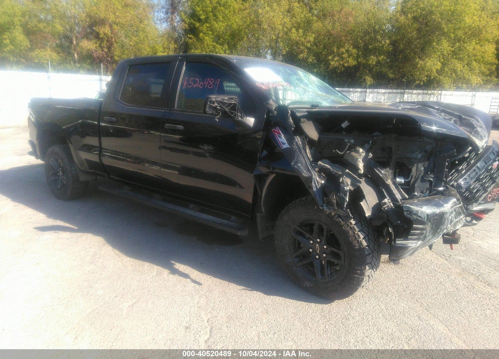 2020 CHEVROLET SILVERADO 1500 4WD  SHORT BED CUSTOM TRAIL BOSS/4WD  STANDARD BED CUSTOM TRAIL BOSS VIN: 1GCPYCEF8LZ185517