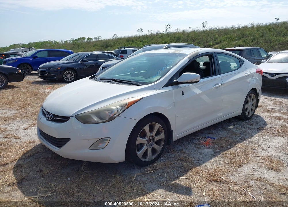 2013 HYUNDAI ELANTRA LIMITED VIN: 5NPDH4AEXDH252732