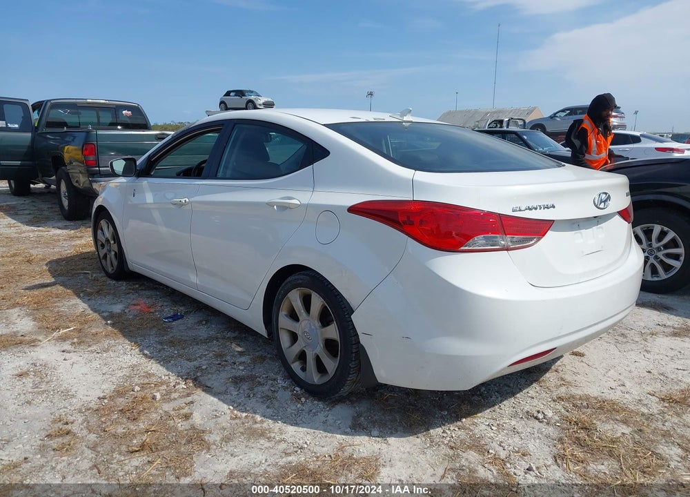 2013 HYUNDAI ELANTRA LIMITED VIN: 5NPDH4AEXDH252732