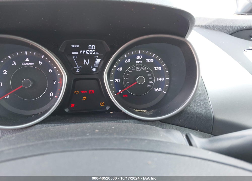 2013 HYUNDAI ELANTRA LIMITED VIN: 5NPDH4AEXDH252732