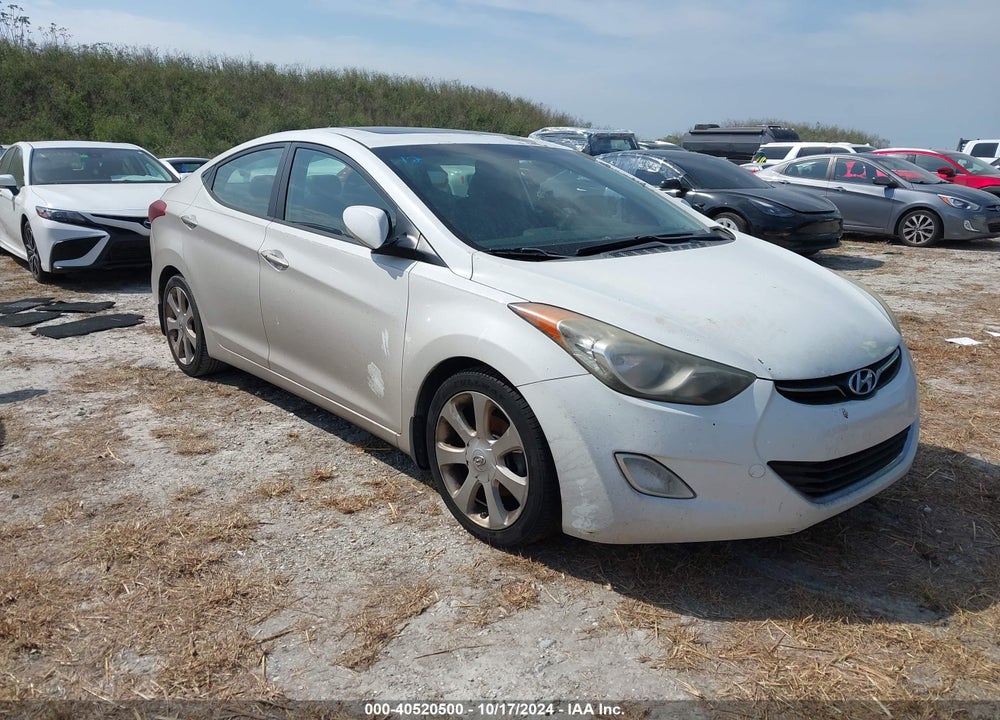 2013 HYUNDAI ELANTRA LIMITED VIN: 5NPDH4AEXDH252732