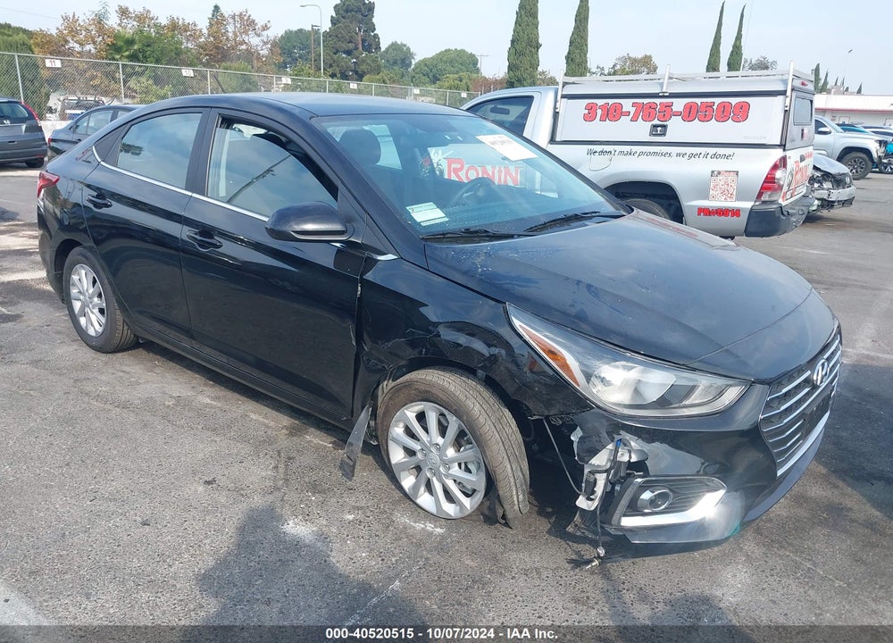 2022 HYUNDAI ACCENT SEL VIN: 3KPC24A63NE154301