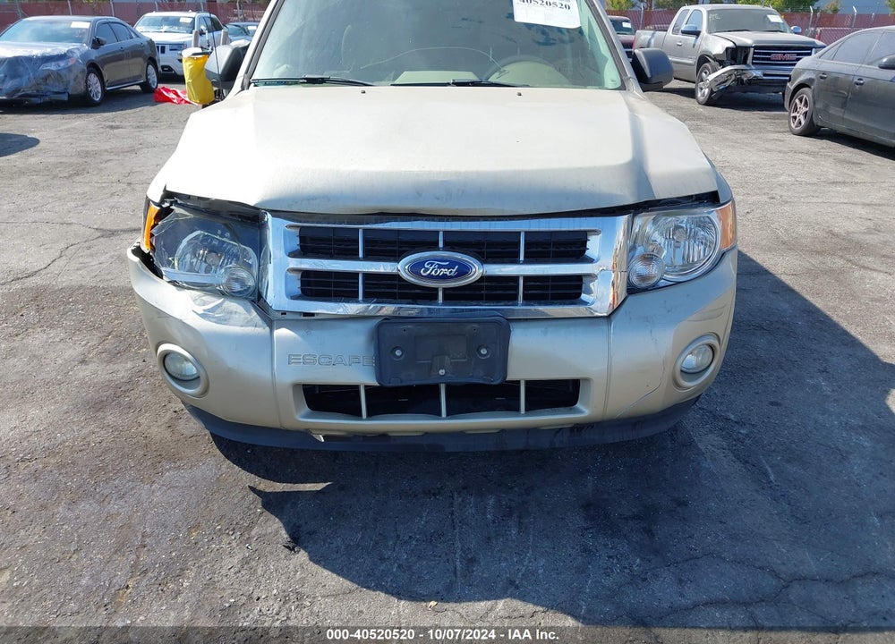 2012 FORD ESCAPE XLT VIN: 1FMCU0D73CKA13127
