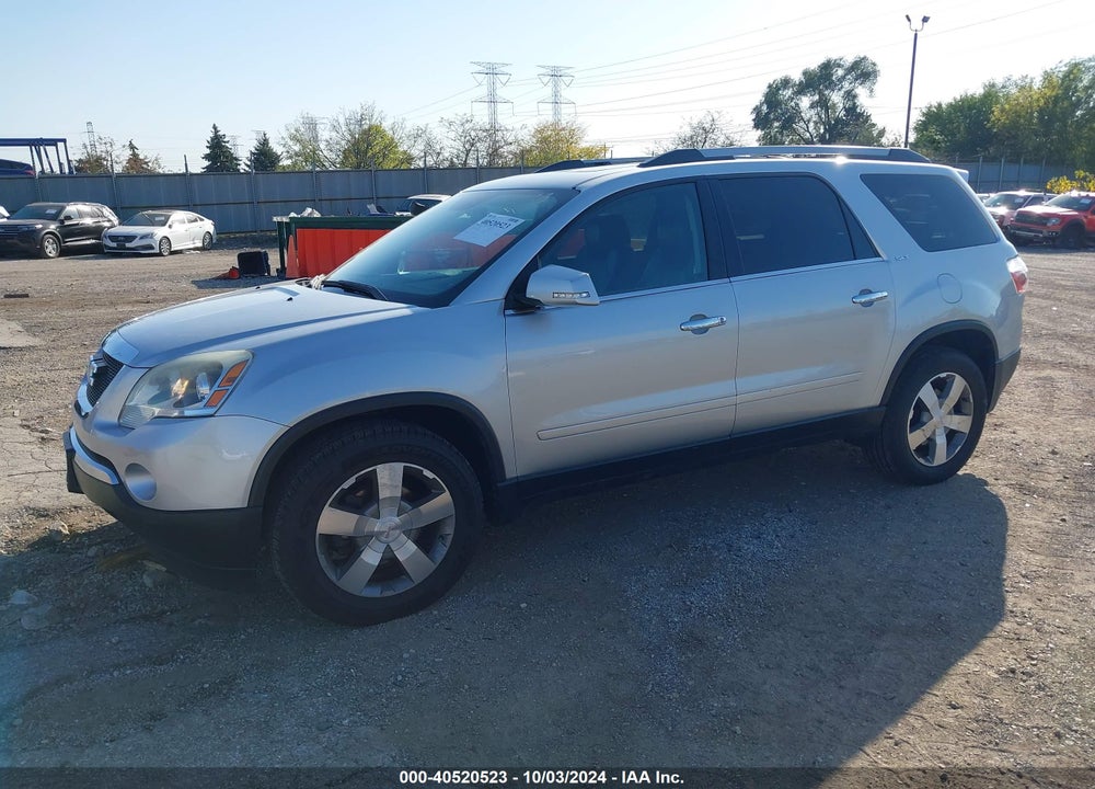 2011 GMC ACADIA SLT-1 VIN: 1GKKRRED9BJ350260