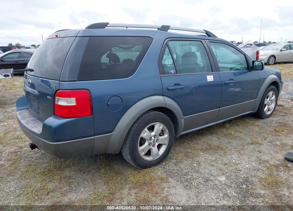 2005 FORD FREESTYLE SEL VIN: 1FMZK05125GA20814