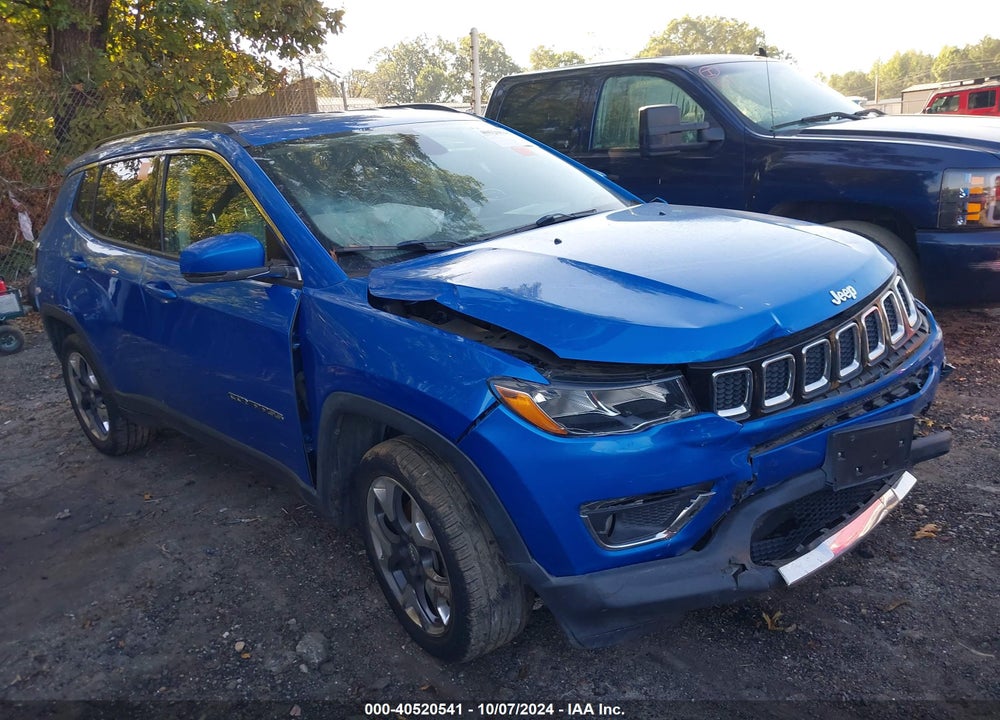 2019 JEEP COMPASS LIMITED 4X4 VIN: 3C4NJDCB4KT825424