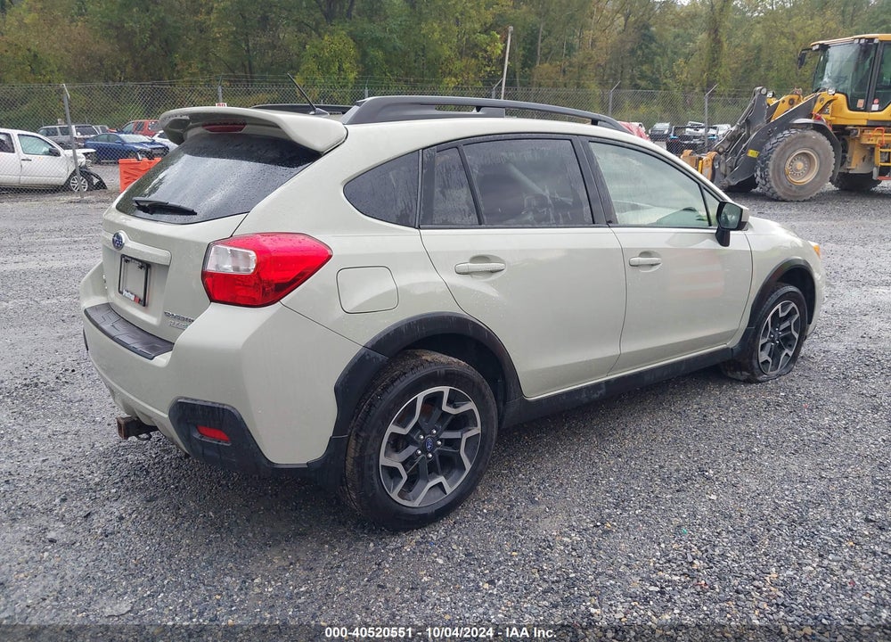 2016 SUBARU CROSSTREK 2.0I PREMIUM VIN: JF2GPABC7G8223642