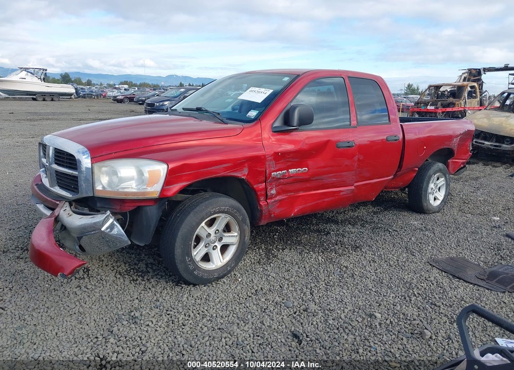 2006 DODGE RAM 1500 SLT VIN: 1D7HA18N96S699296