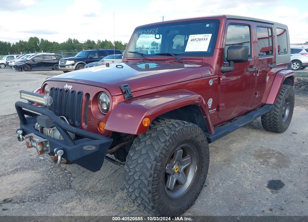 2008 JEEP WRANGLER UNLIMITED SAHARA VIN: 1J4GA59118L527358