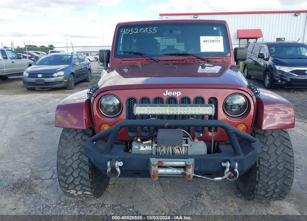 2008 JEEP WRANGLER UNLIMITED SAHARA VIN: 1J4GA59118L527358
