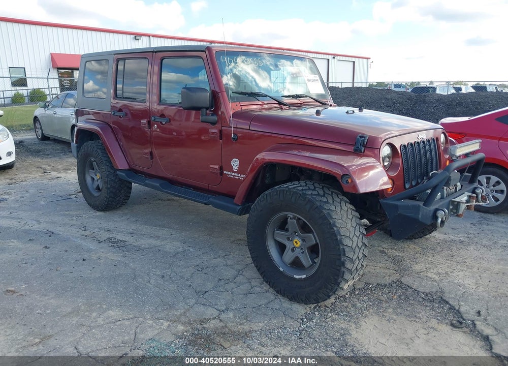 2008 JEEP WRANGLER UNLIMITED SAHARA VIN: 1J4GA59118L527358