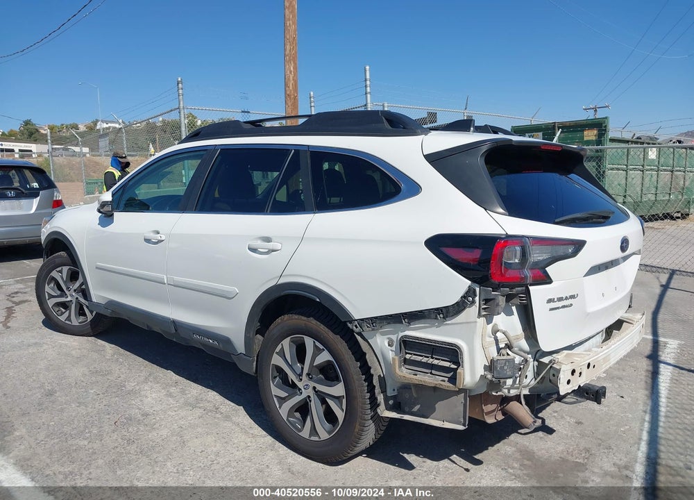 2022 SUBARU OUTBACK LIMITED VIN: 4S4BTANC1N3149835