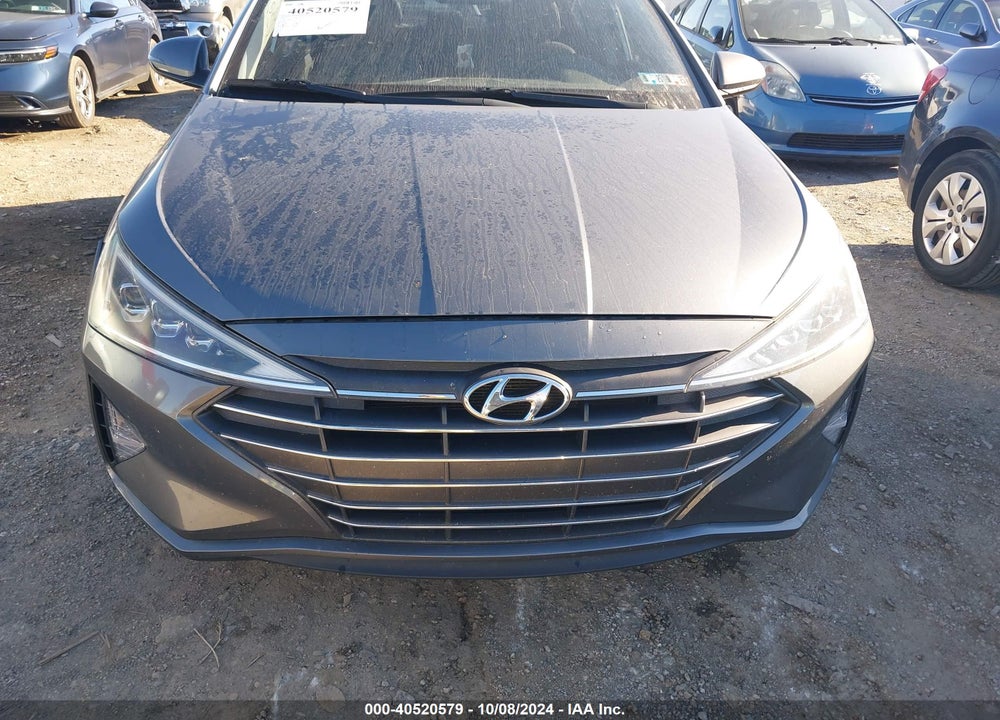 2019 HYUNDAI ELANTRA LIMITED VIN: 5NPD84LF8KH451927
