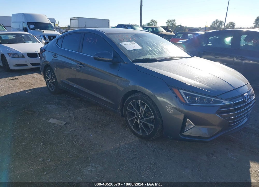 2019 HYUNDAI ELANTRA LIMITED VIN: 5NPD84LF8KH451927