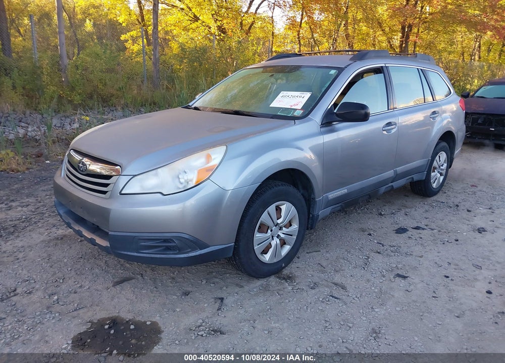 2010 SUBARU OUTBACK 2.5I VIN: 4S4BRBAC1A3322144