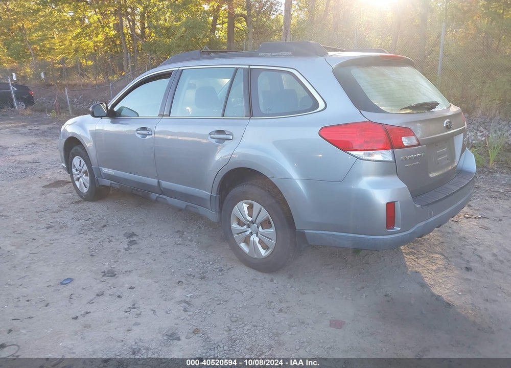 2010 SUBARU OUTBACK 2.5I VIN: 4S4BRBAC1A3322144