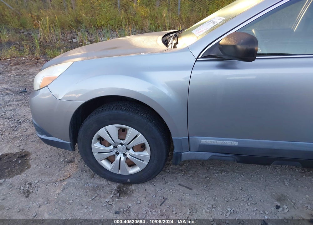 2010 SUBARU OUTBACK 2.5I VIN: 4S4BRBAC1A3322144
