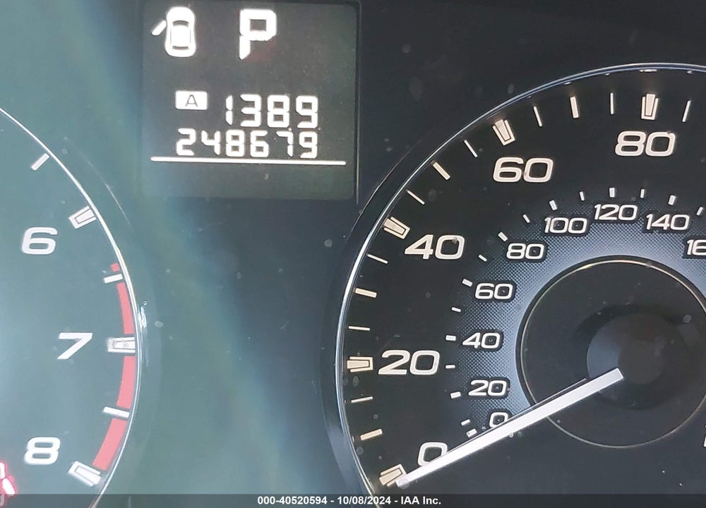 2010 SUBARU OUTBACK 2.5I VIN: 4S4BRBAC1A3322144