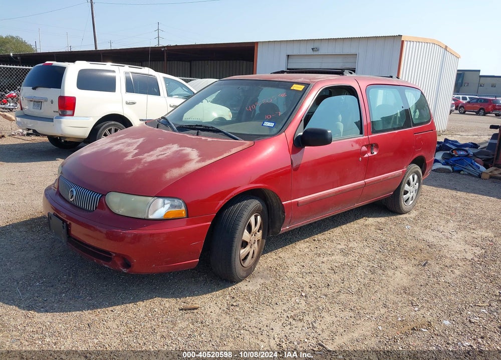 2002 MERCURY VILLAGER VIN: 4M2ZV11T22DJ13915