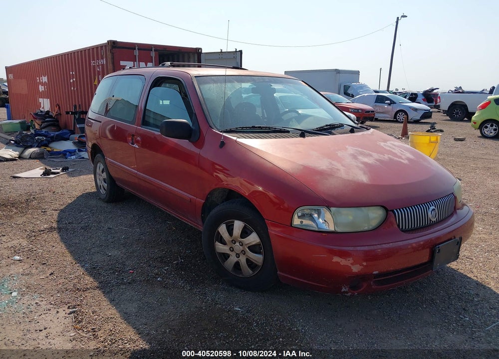 2002 MERCURY VILLAGER VIN: 4M2ZV11T22DJ13915