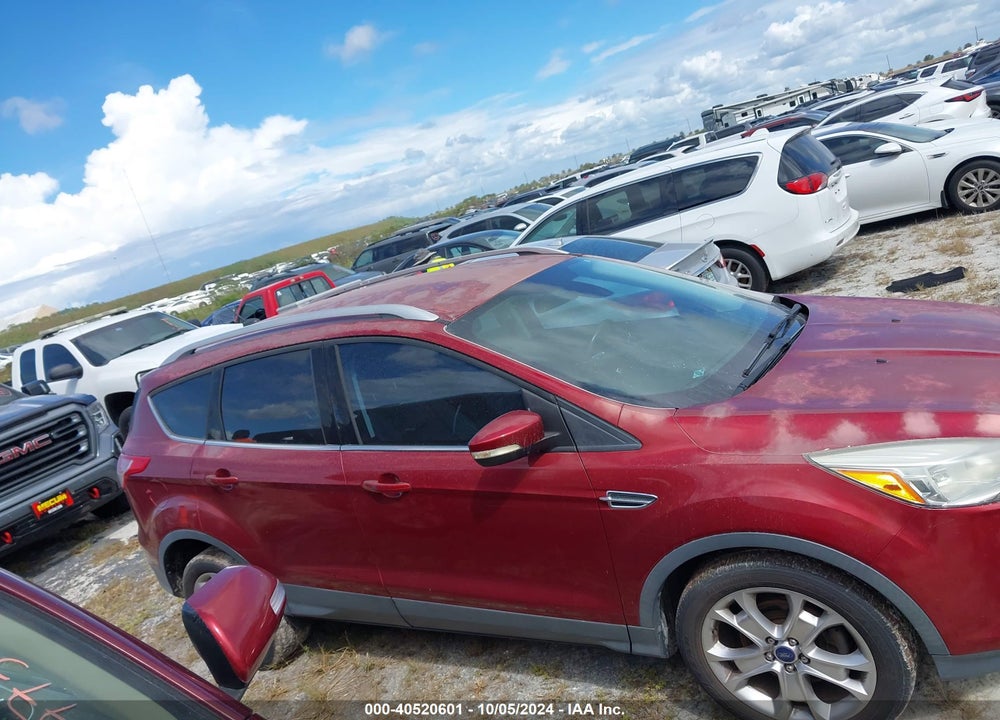 2014 FORD ESCAPE TITANIUM VIN: 1FMCU0JX1EUB23136