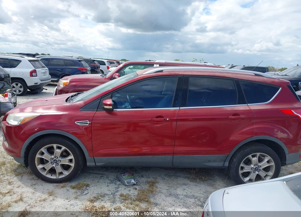 2014 FORD ESCAPE TITANIUM VIN: 1FMCU0JX1EUB23136