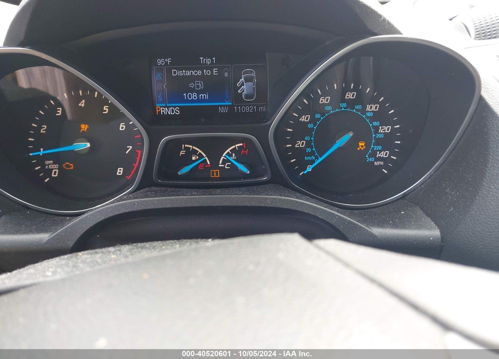 2014 FORD ESCAPE TITANIUM VIN: 1FMCU0JX1EUB23136