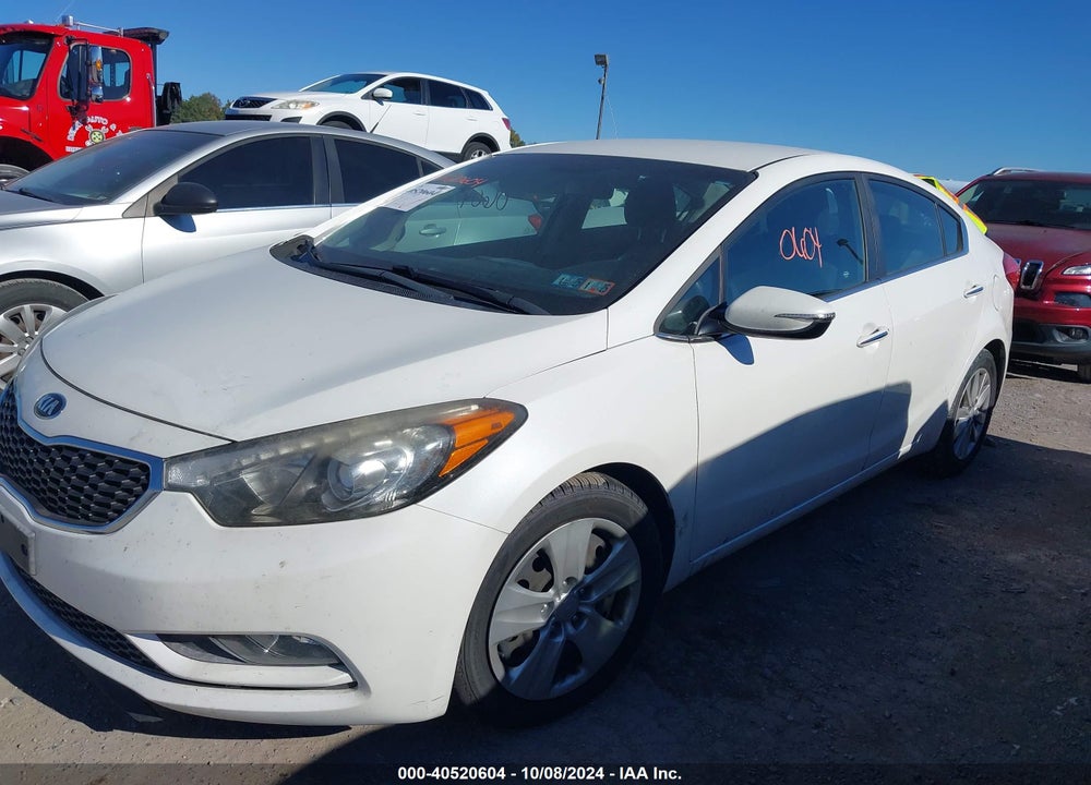 2015 KIA FORTE EX VIN: KNAFX4A89F5422360