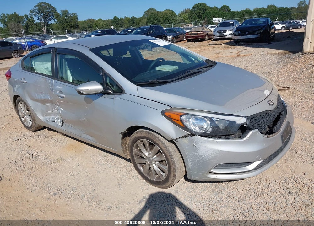 2015 KIA FORTE LX VIN: KNAFX4A63F5354460