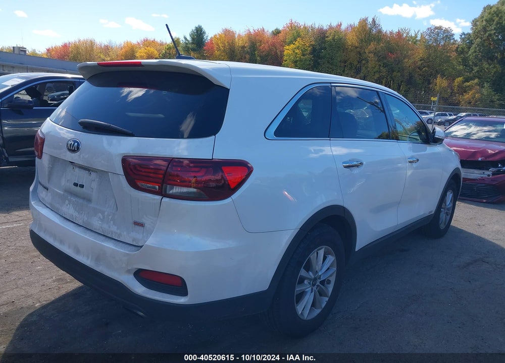2019 KIA SORENTO 2.4L LX VIN: 5XYPGDA3XKG515000