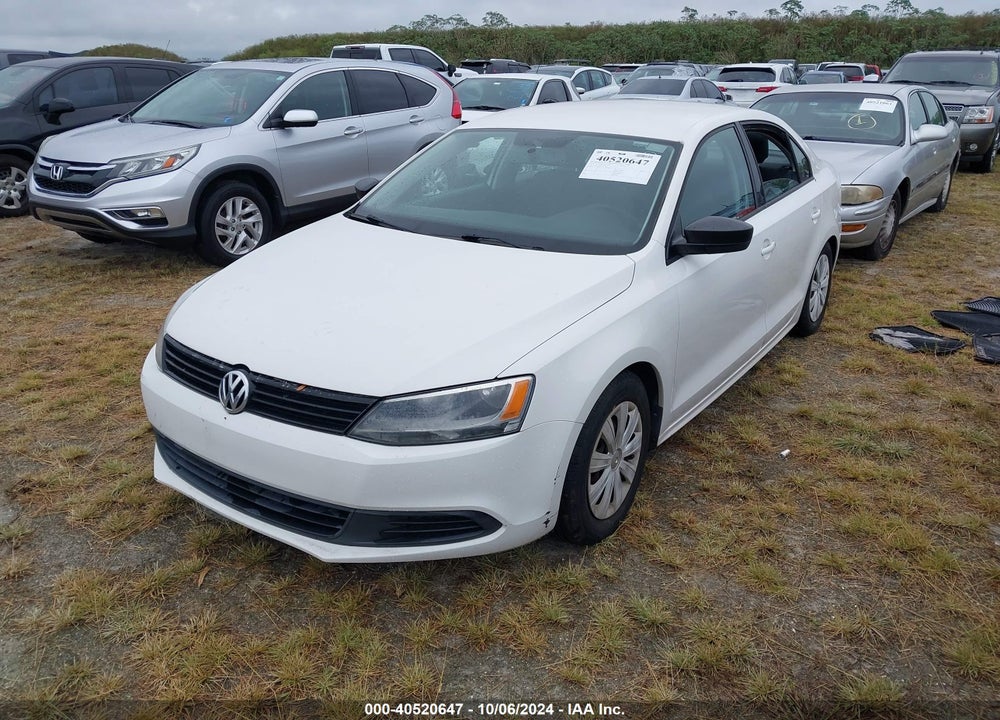 2014 VOLKSWAGEN JETTA 2.0L S VIN: 3VW2K7AJ1EM355005