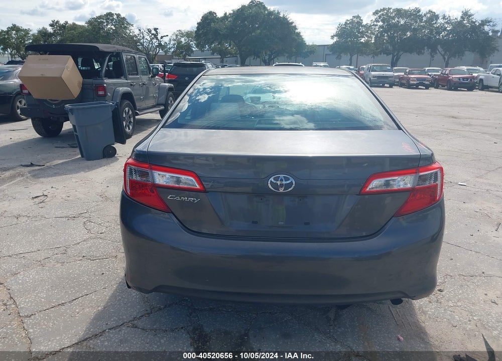 2013 TOYOTA CAMRY L VIN: 4T1BF1FK5DU699237