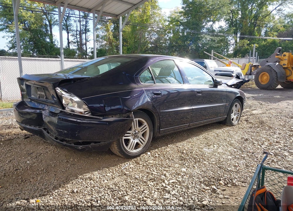 2006 VOLVO S60 2.5T VIN: YV1RS592462546360