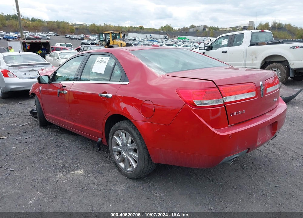 2010 LINCOLN MKZ VIN: 3LNHL2GCXAR647279