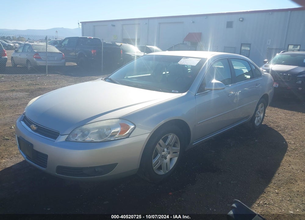 2007 CHEVROLET IMPALA LT VIN: 2G1WC58RX79413036