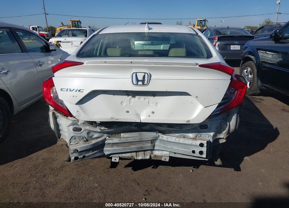 2018 HONDA CIVIC EX-L VIN: JHMFC1F72JX004442