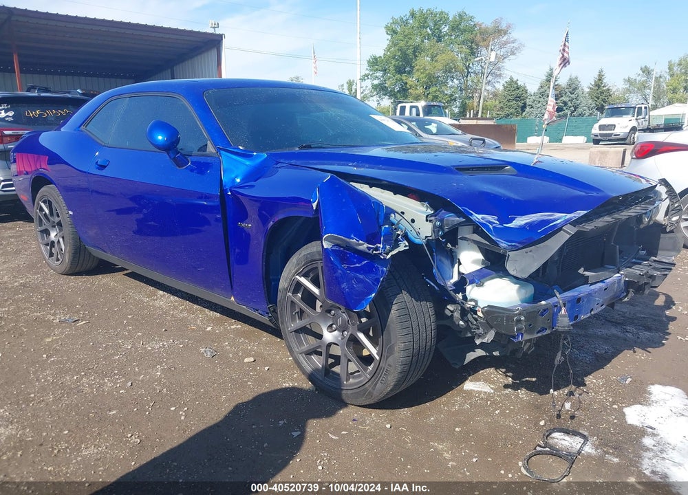 2018 DODGE CHALLENGER R/T VIN: 2C3CDZBT2JH327207