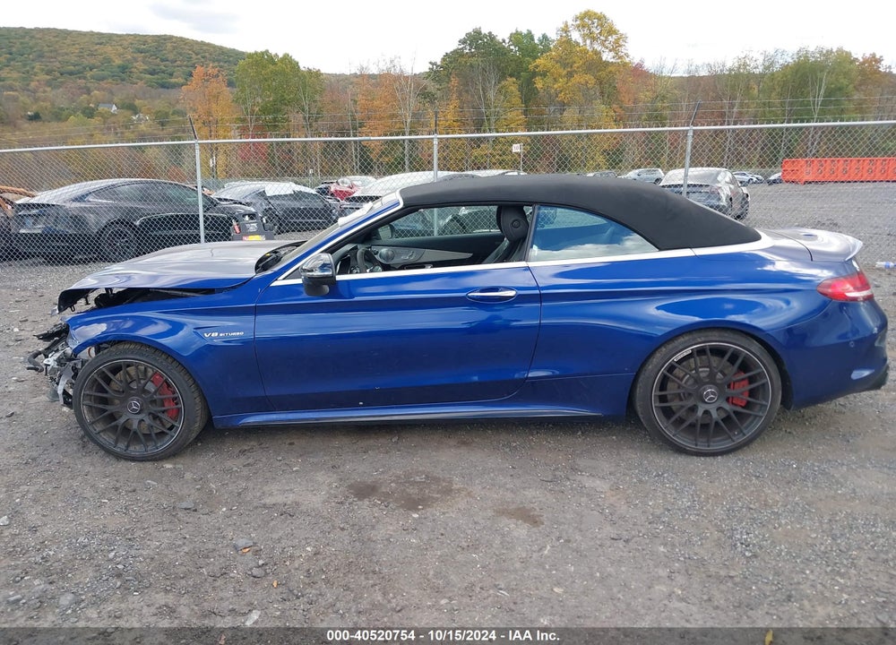 2019 MERCEDES-BENZ AMG C 63 S VIN: WDDWK8HBXKF880056