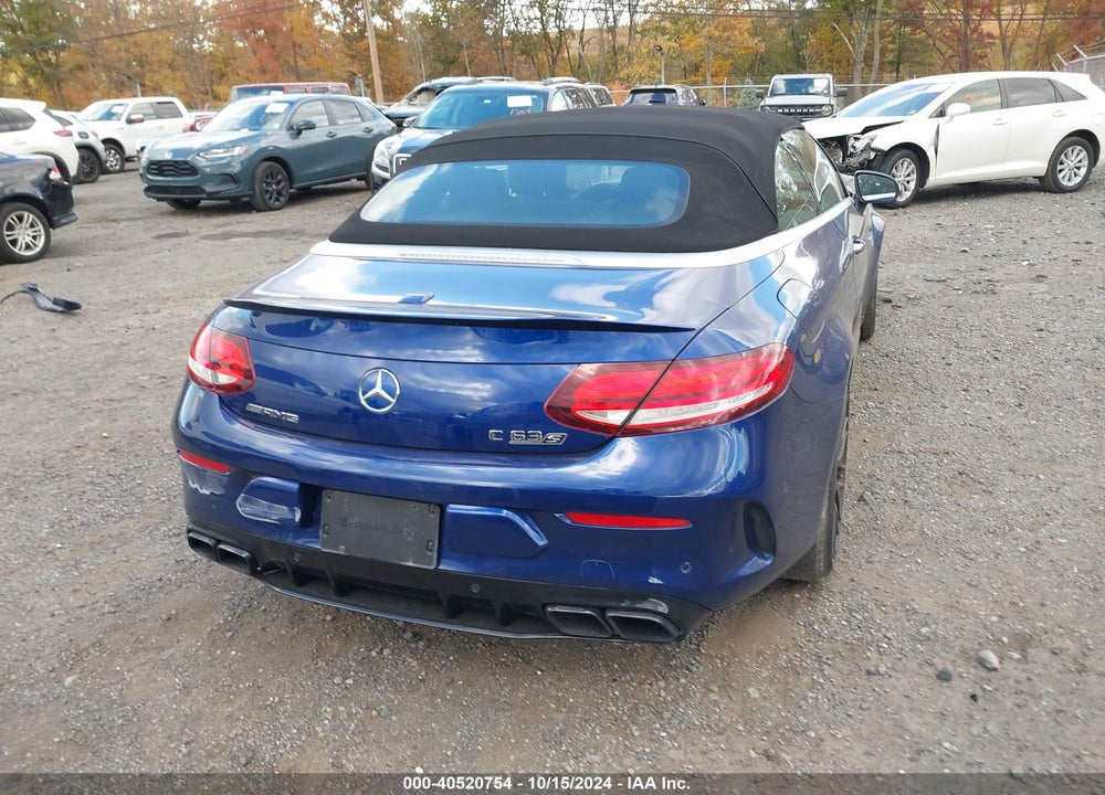 2019 MERCEDES-BENZ AMG C 63 S VIN: WDDWK8HBXKF880056
