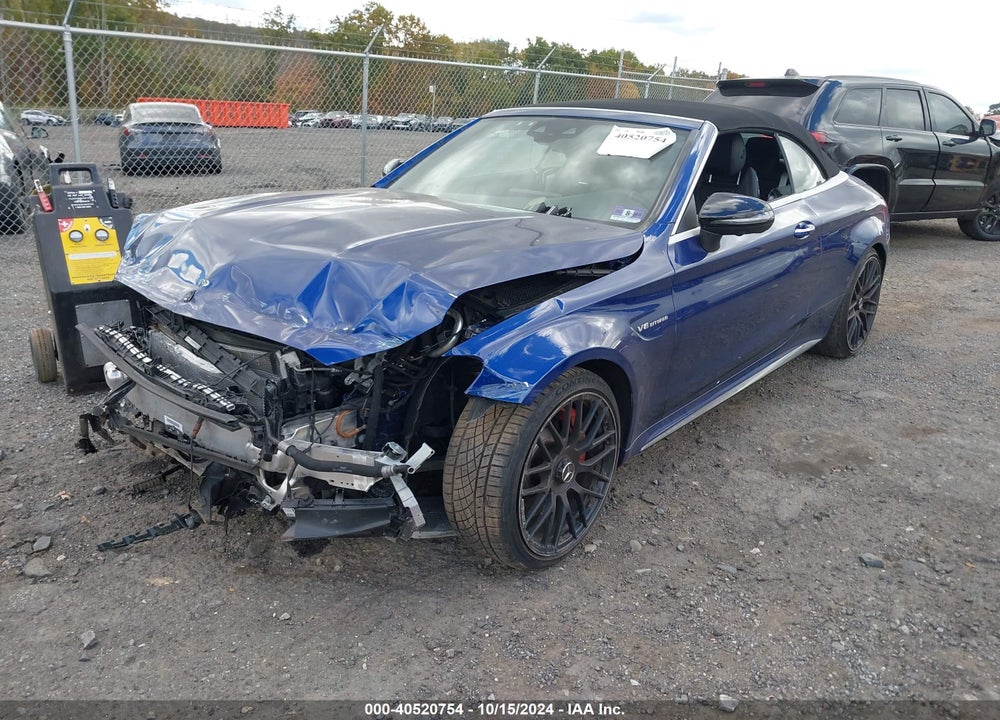 2019 MERCEDES-BENZ AMG C 63 S VIN: WDDWK8HBXKF880056
