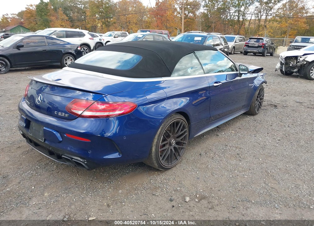 2019 MERCEDES-BENZ AMG C 63 S VIN: WDDWK8HBXKF880056