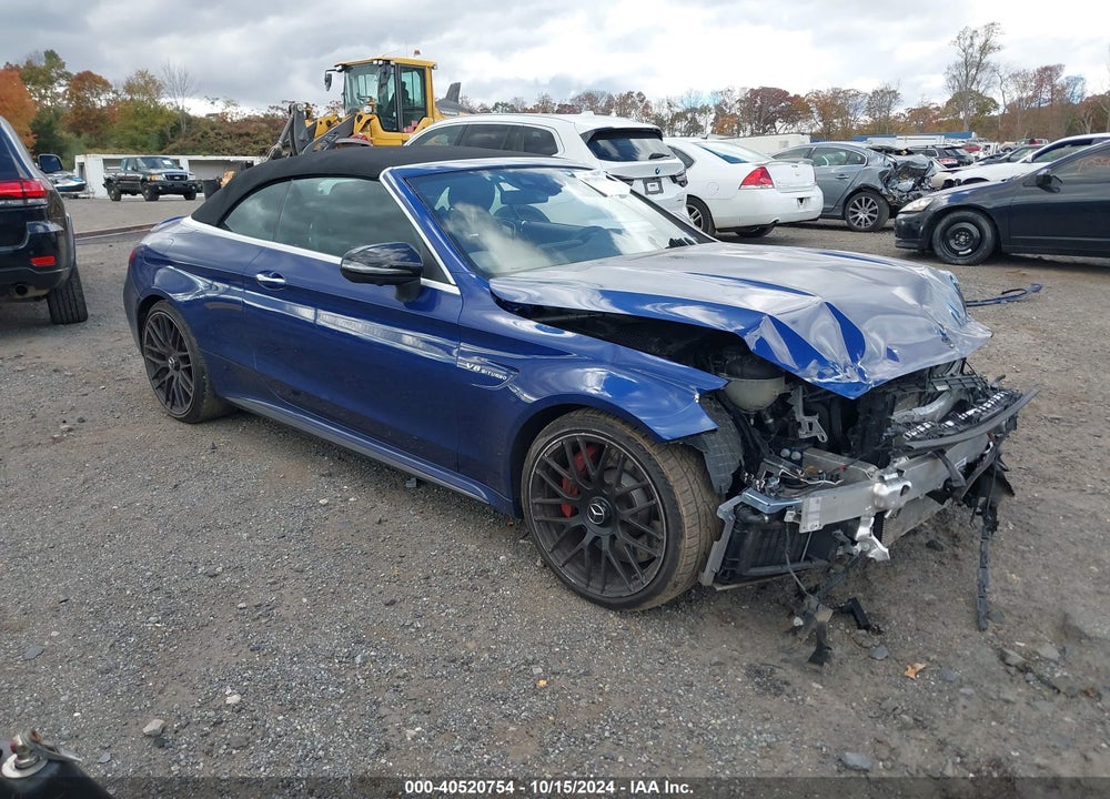 2019 MERCEDES-BENZ AMG C 63 S VIN: WDDWK8HBXKF880056