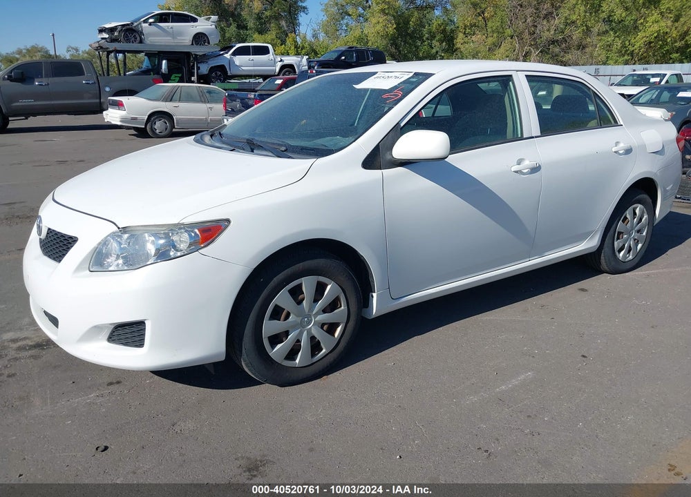 2009 TOYOTA COROLLA LE VIN: JTDBL40E599086157