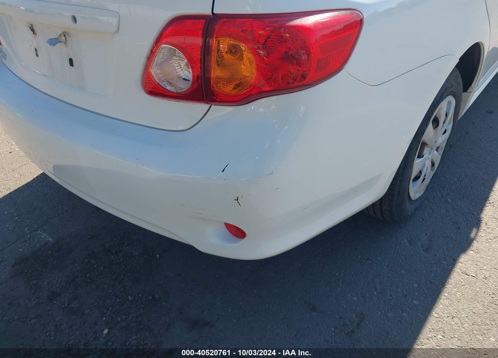 2009 TOYOTA COROLLA LE VIN: JTDBL40E599086157