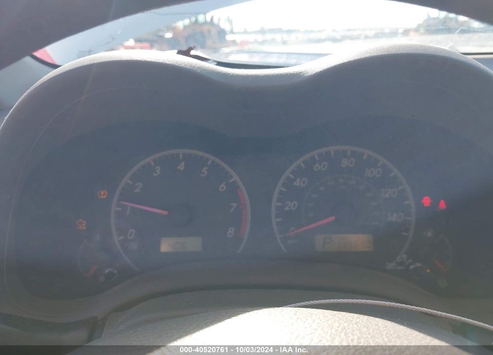 2009 TOYOTA COROLLA LE VIN: JTDBL40E599086157