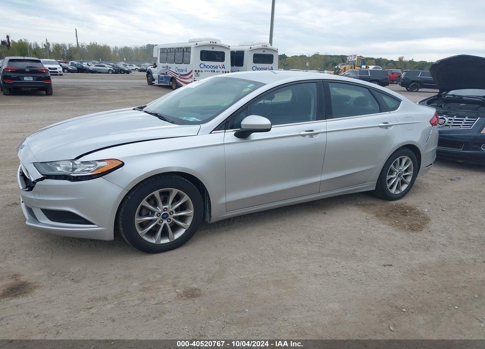 2017 FORD FUSION SE VIN: 3FA6P0H71HR177990
