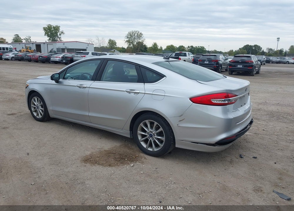 2017 FORD FUSION SE VIN: 3FA6P0H71HR177990