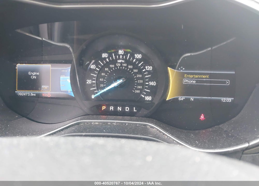 2017 FORD FUSION SE VIN: 3FA6P0H71HR177990