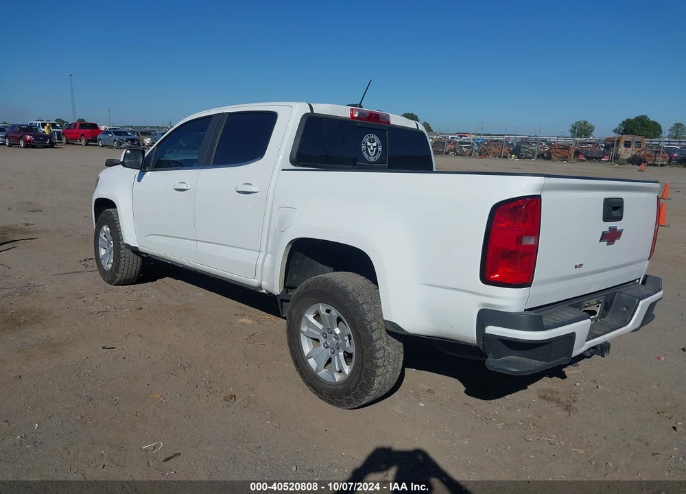 2019 CHEVROLET COLORADO VIN: 1GCGSCEN9K1142830