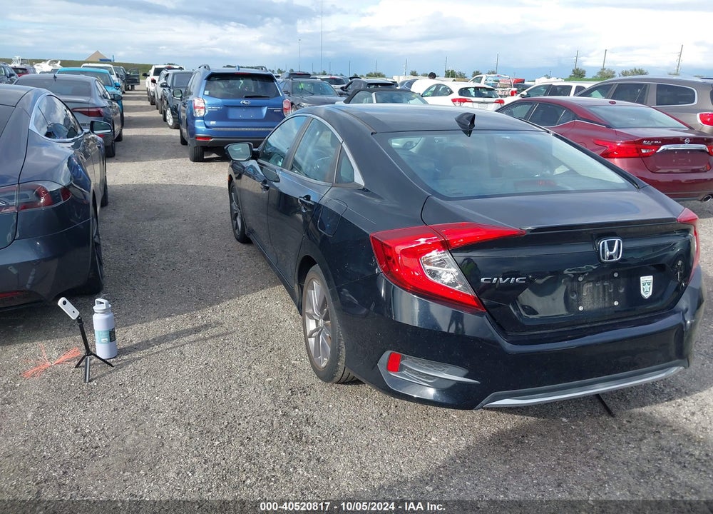 2019 HONDA CIVIC EX VIN: 19XFC1F35KE017606